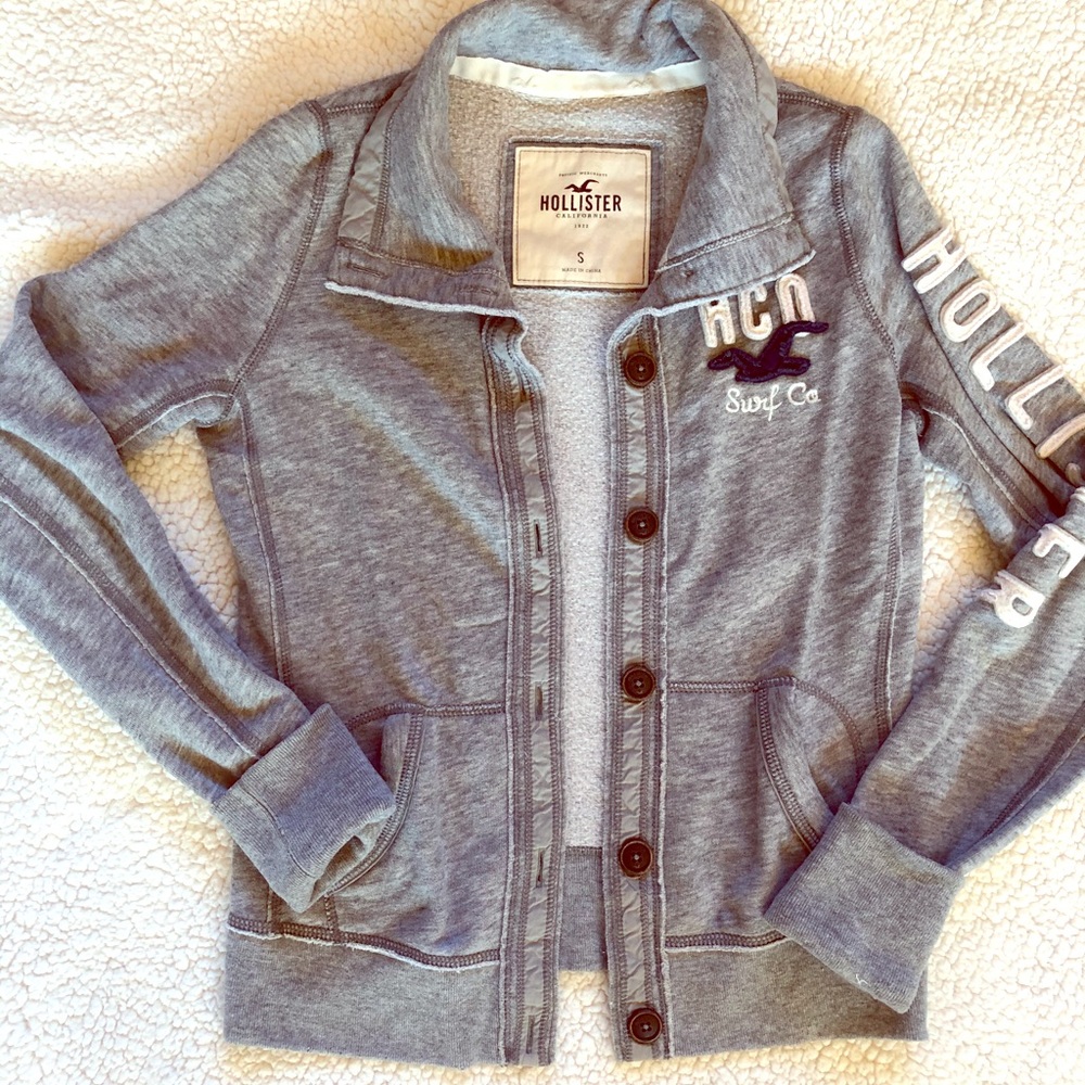 Hollister Button-up Sweater